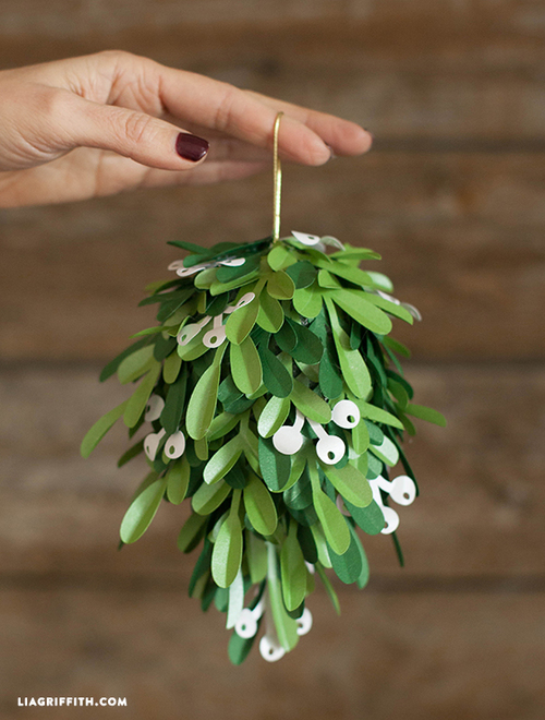 Winter Wedding Mistletoe Kissing Balls