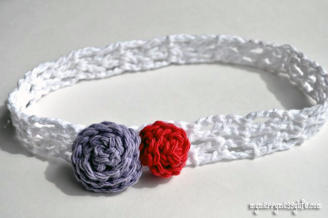 Crochet V Stitch Headband