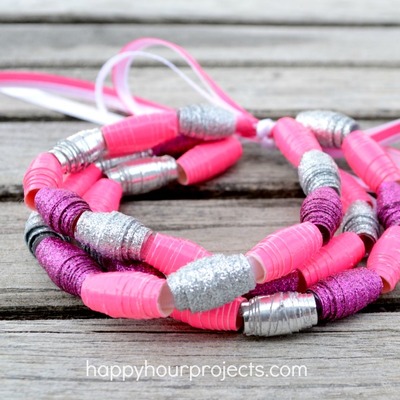 Fabulous Duct Tape Bead Bracelets