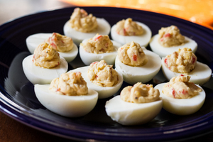 How to Make Deviled Eggs with Cheese