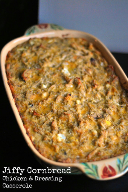 Cornbread and Chicken Casserole