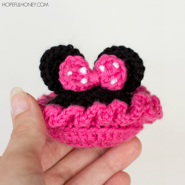 Minnie Mouse Inspired Baby Booties