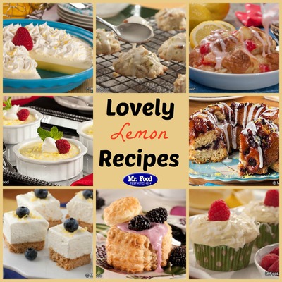 Lovely Lemon Dessert Recipes: 18 Easy Lemon Recipes