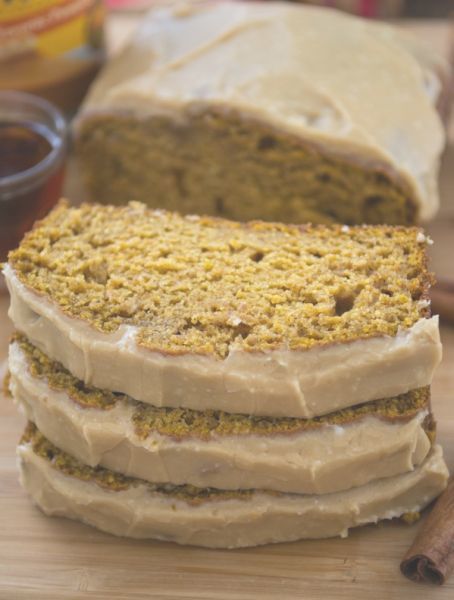 Pumpkin Bread with Maple Glaze