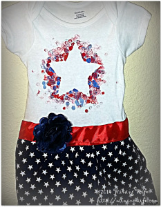 Star Spangled Baby Dress