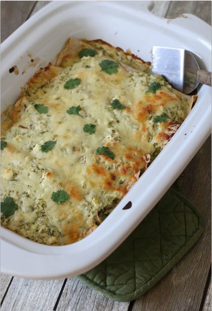 Shredded Beef Enchiladas