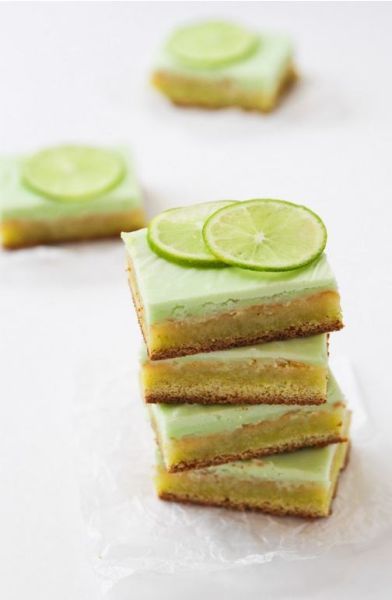 Gooey Key Lime Bars