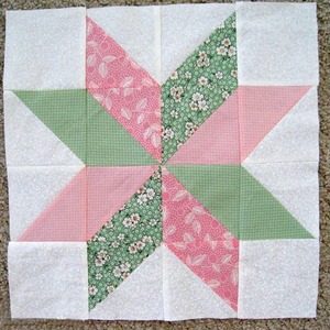 Star Flower Quilt Block