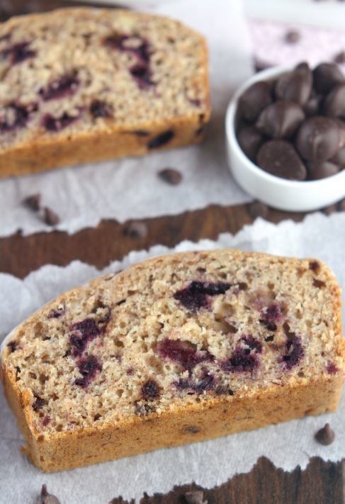 Healthy Banana Split Banana Bread