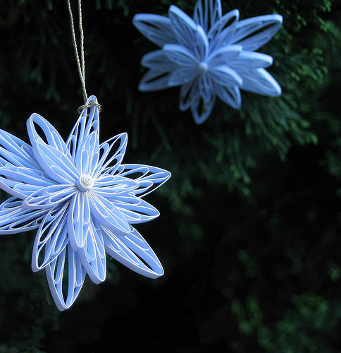 Quilled Snowflake Ornament