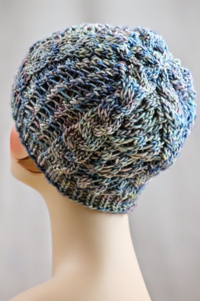 Spring Shadows Braid Cable Hat