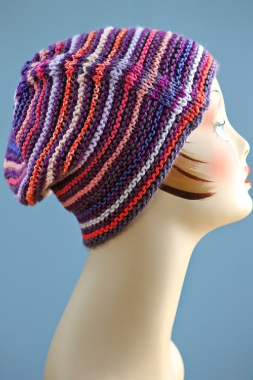 Nom Nom Garter Stitch Hat