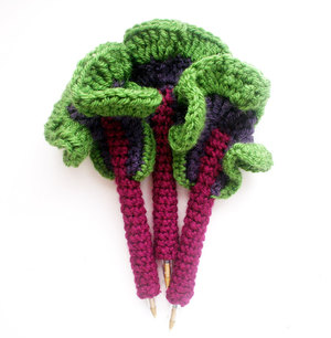 Veggie Crochet Pen Cozy