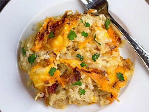 Slow Cooker Cheesy Bacon Chicken