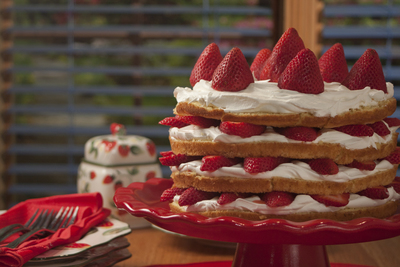 All-American Strawberry Layer Cake