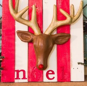 Reindeer DIY Wooden Sign