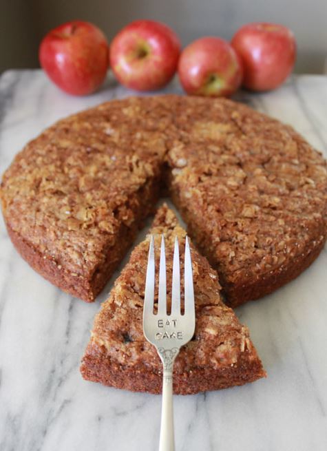 Secretly Healthy Apple Cake