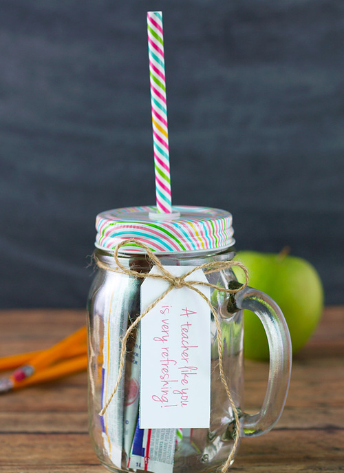 Teacher Appreciation Day Goodie Jar