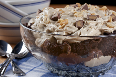 Chocolate Peanut Butter Brownie Bowl