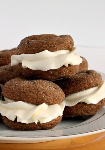 White Chocolate Gingersnap Oreos