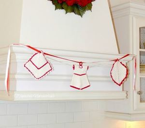 Charming Christmas Kitchen Banner