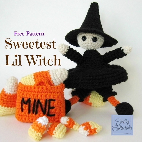 Sweetest Lil Witch Crochet Amigurumi