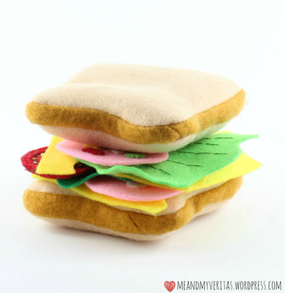 Felt Food: Complete Sandwich Set