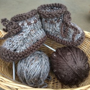 allfreeknitting baby booties