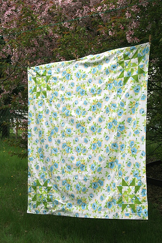 Corner Blocks Picnic Blanket