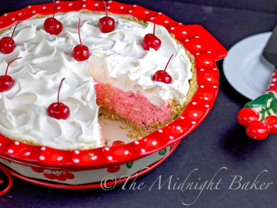 No-Bake Charming Cherries Jubilee Pie