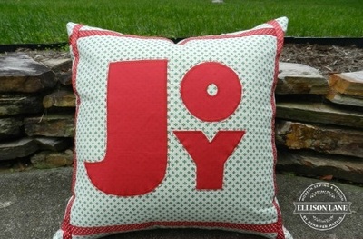 Joyful Christmas Pillow