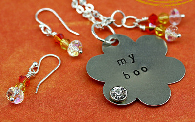 "My Boo" Halloween DIY Jewelry Set