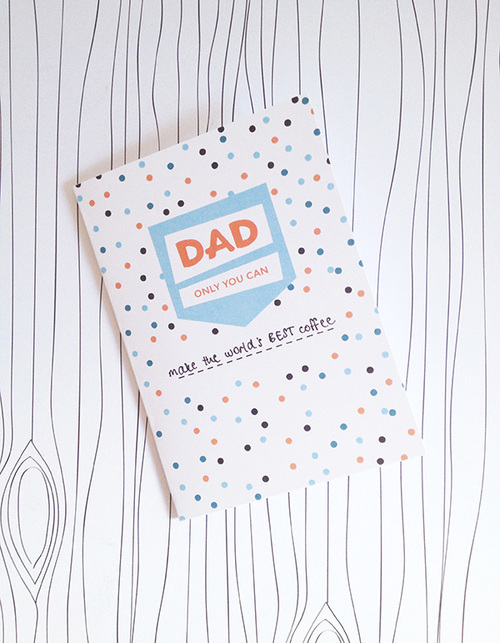 Fill in the Blank Printable Fathers Day Card
