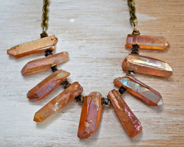 Stunning Quartz Layering DIY Necklace