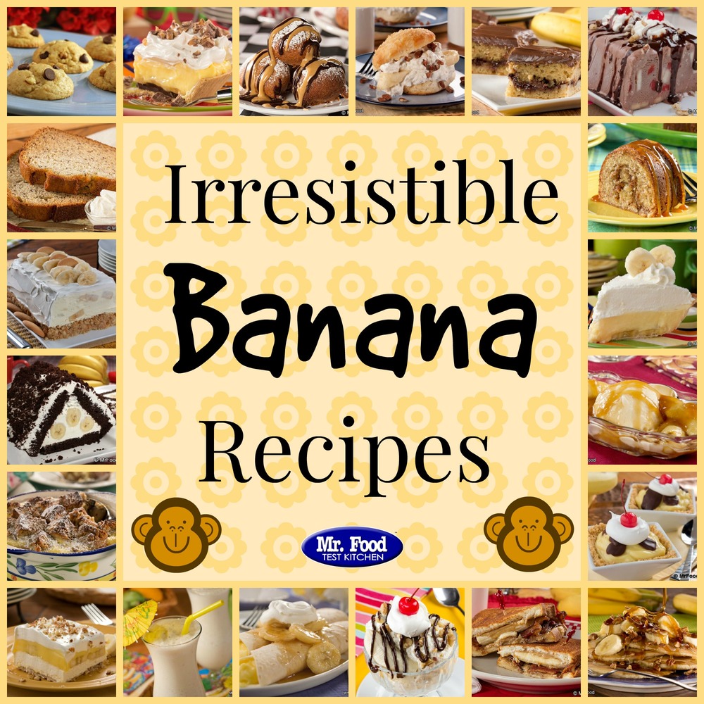 Irresistible Banana Recipes: 36 Recipes with Bananas | MrFood.com