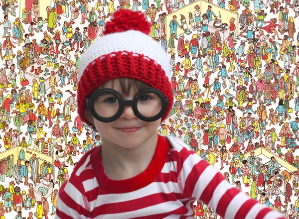 Wheres Waldo Crochet Hat