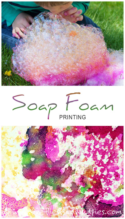 Soap Foam Painting