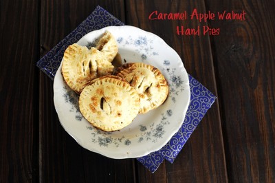Caramel Apple Walnut Hand Pies