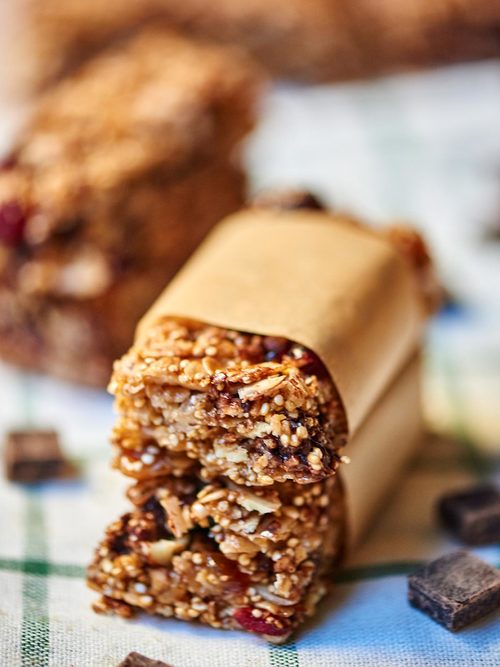 Dark Chocolate Quinoa Bars