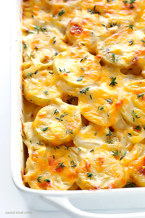 Easy Easter Scalloped Potatoes