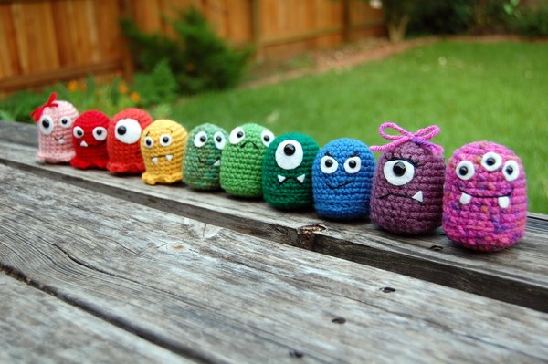 Baby Monster Crochet Amigurumi