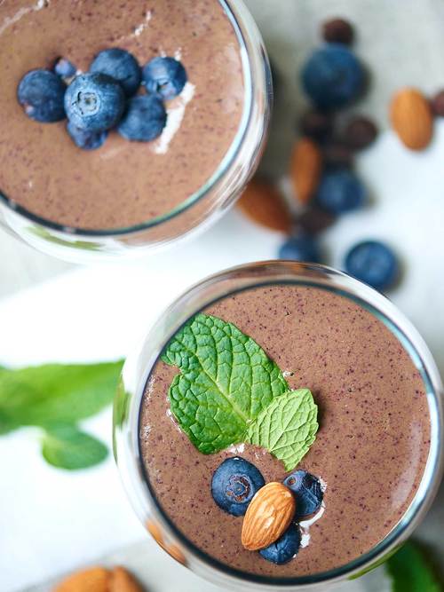 Berry Good Chocolate Protein Shake