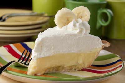 Diner-Style Banana Cream Pie
