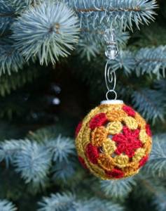 Crochet Ornament Cover | AllFreeCrochet.com