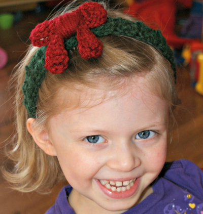 Holiday Wreath Headband