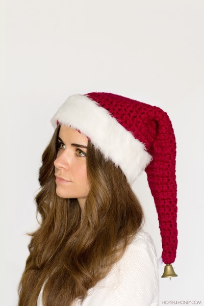 Santa Claus Crochet Hat Pattern
