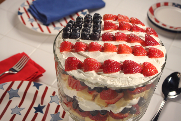 American Berry Trifle