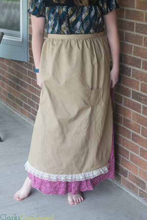 Pioneer Free Apron Pattern