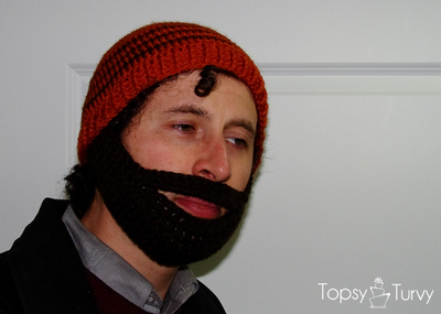 Crochet Beard Beanie