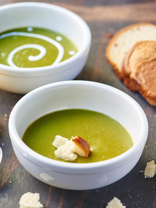 Velvety Vegan Spinach Potato Soup